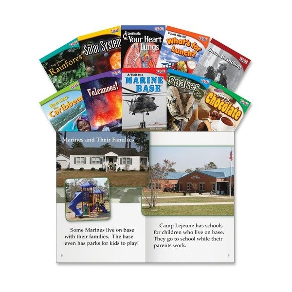 Shell Education Teacher Created Materials Informational Text Set 3, Grade 2, 10PK SHL16105 - main